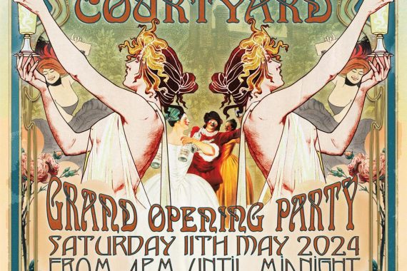 we are opening our new Cocktail courtyard