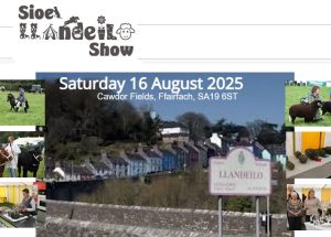 THE agricultural show for Llandeilo and the surrounding area