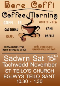 Coffee morning St Teilos