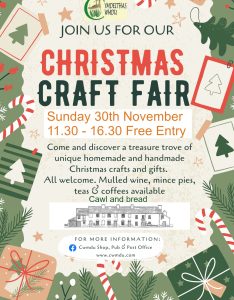 Cwmdu Christmas Craft Fair