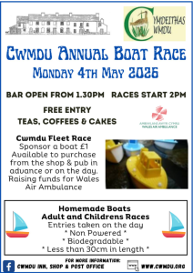 Cwmdu Boat Race