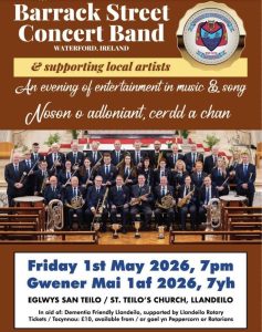 Barrack Street Concert Band in Llandeilo