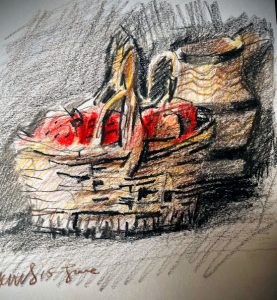 “Desire” Strawberries by Renowned Artist Andrew Douglas Forbes - Kindly donated for Silent Auction