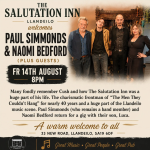 Paul Simmons and Naomi Bedford at the Sal