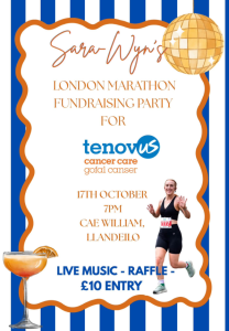 Marathon fund raising party