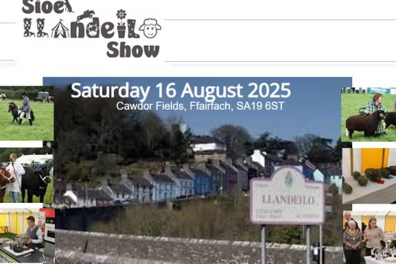 THE agricultural show for Llandeilo and the surrounding area