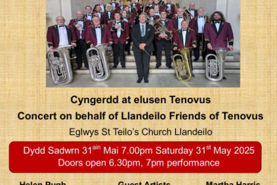 Tenovus Concert St Teilo’s Church