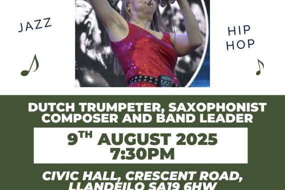 DUTCH TRUMPETER, SAXOPHONIST COMPOSER AND BAND LEADER 9TH AUGUST 2025 7:30PM