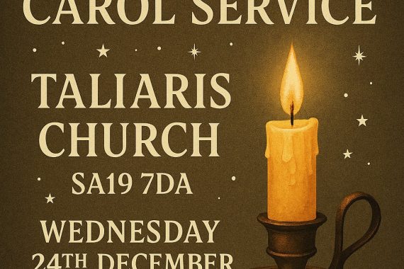 Just 2 days to go until our candlelit bi-lingual carol service. 4pm Christmas Eve, all welcome.