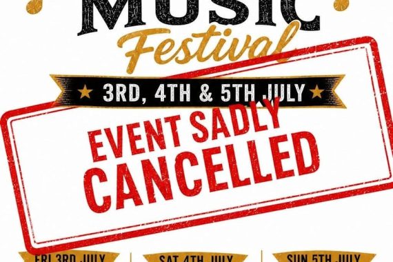 Music Festival cancelled