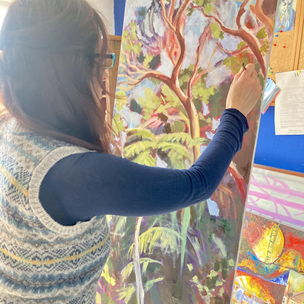 Natalie Singh painting art