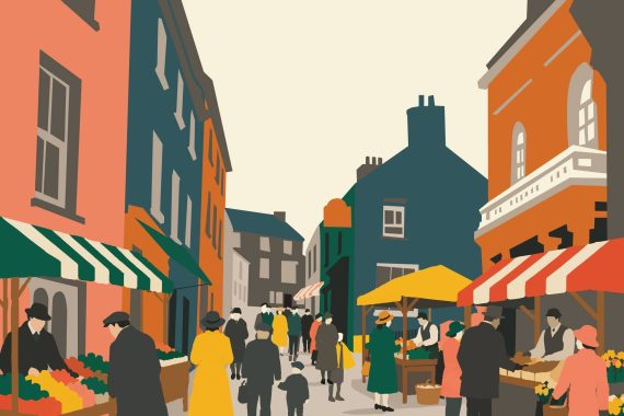 Menter Dinefwr are taking Llandeilo back to the 1920s