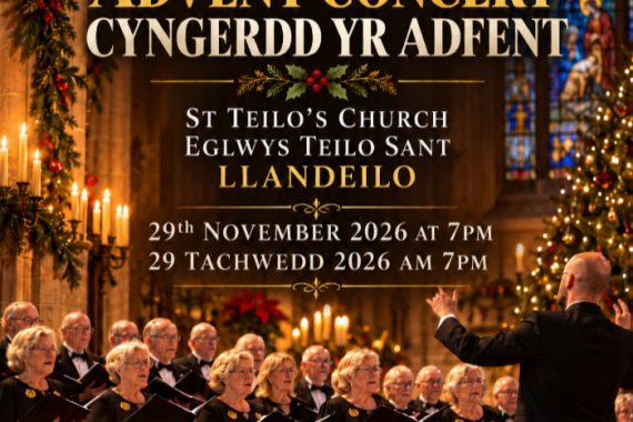 Advent Concert, 29 November, St Teilos Church