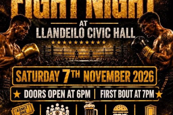 Fight Night at Llandeilo Civic Hall